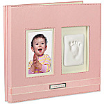 Babyprints Handprint/Footprint Scrapbook: Pink